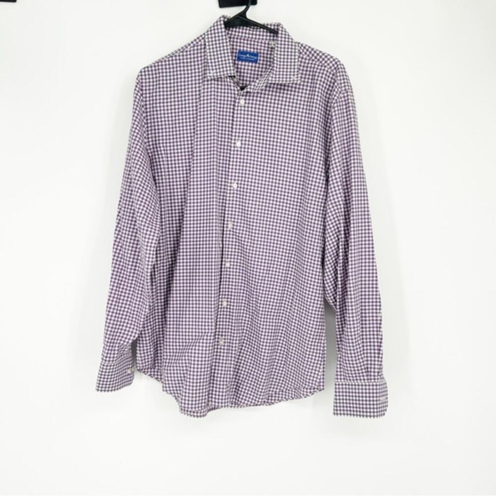 GRANGER Owings Rodeo purple button down Shirt Size Medium